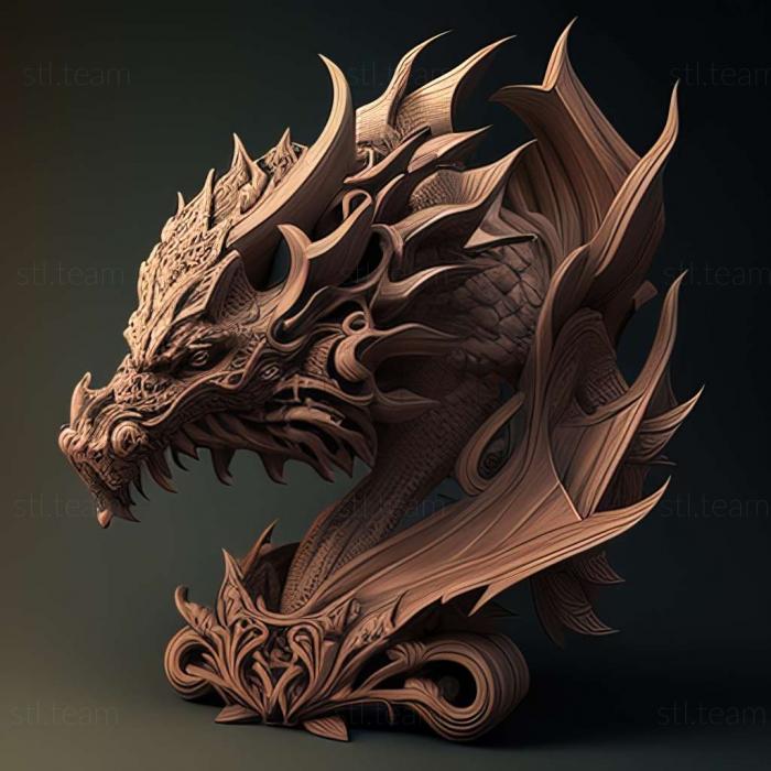 3D модель Драконові (STL)